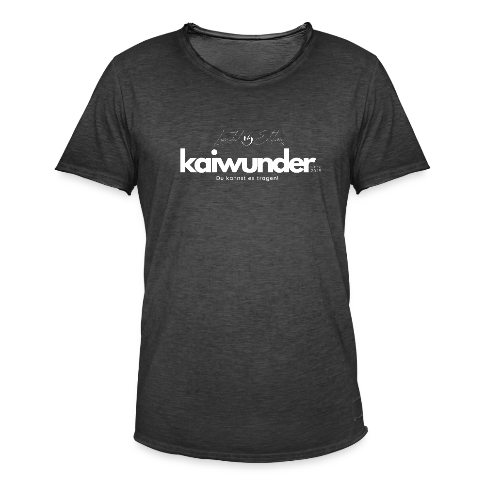 kaiwunder - Limited Edition T-Shirt - Vintage Schwarz