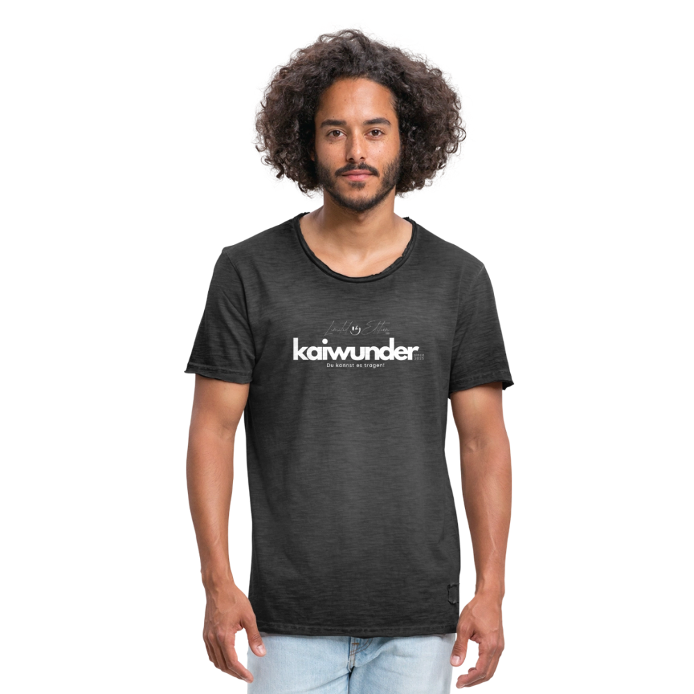 kaiwunder - Limited Edition T-Shirt - Vintage Schwarz